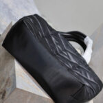 Saint Laurent Puffer Tote In Econyl Black